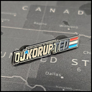 DJKORUPTED - Enamel Pin