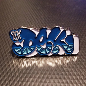 Dek "Post Office Blue" Throwie - Enamel Pin