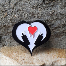 Spray Your Heart Out (White) - Enamel Pin