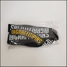 Graffitipins Custom Lanyard - Black Edition