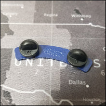 GRAFFITIPINS Logo in Blue - Enamel Pin