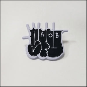Stu Black Throwie - Enamel Pin