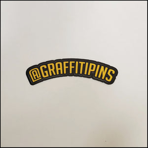 Graffitipins Custom Lanyard - Black Edition