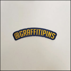 Graffitipins Custom Lanyard - Blue Edition