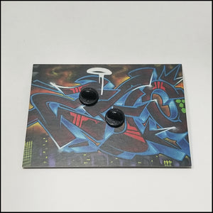 ZA ONE Blue Throwie - Enamel Pin