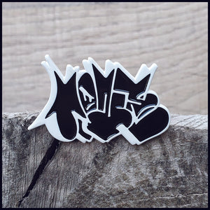 Tone Black Throwie v2.0 - Enamel Pin