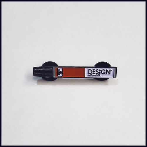 Design Art Marker v2.0 (Brown Edition) - Enamel Pin
