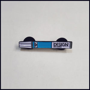 Design Art Marker v2.0 (Sky Blue Edition) - Enamel Pin