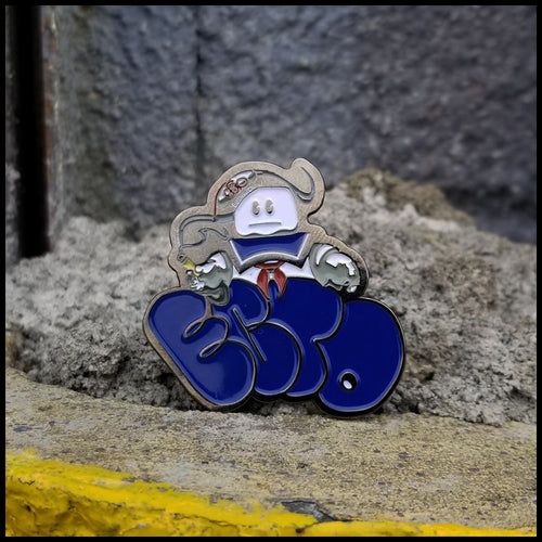 Ecto Blue Throwie - Enamel Pin