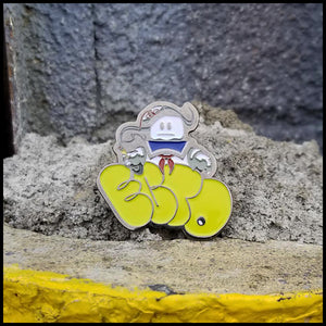 Ecto Lime Green Throwie - Enamel Pin