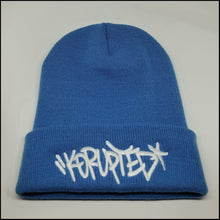 KORUPTED Beanie in Sky Blue - Adult Size