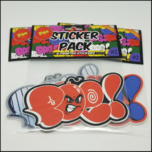 Poe Illy Throwie Sticker Pack - 6 Printed Stickers