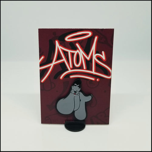 cAT Throwie by Atoms - Enamel Pin