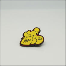 ZA ONE Yellow Throwie - Enamel Pin