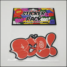 Poe Illy Throwie Sticker Pack - 6 Printed Stickers