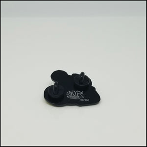 ZA ONE Yellow Throwie - Enamel Pin