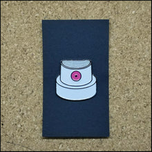 Pink Dot Spraycan Cap - Enamel Pin