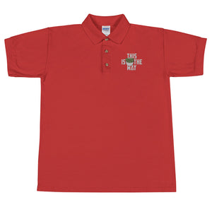 This Is The Way (White Lettering) - Embroidered Polo Shirt