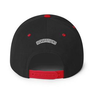 Simon Dee x Graffitipins (White Lettering) - Snapback Hat