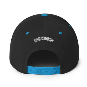 Simon Dee x Graffitipins (White Lettering) - Snapback Hat