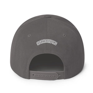 Simon Dee x Graffitipins (White Lettering) - Snapback Hat