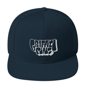 Simon Dee x Graffitipins (White Lettering) - Snapback Hat