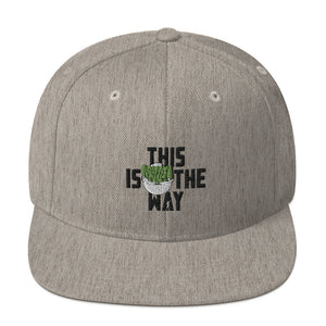 This Is The Way (Black Lettering) - Snapback Hat