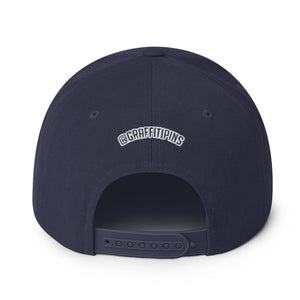 Simon Dee x Graffitipins (White Lettering) - Snapback Hat