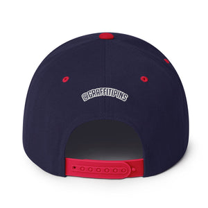 Simon Dee x Graffitipins (White Lettering) - Snapback Hat