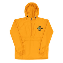 This Is The Way (Black Lettering) - Embroidered Champion Packable Jacket
