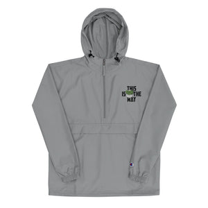This Is The Way (Black Lettering) - Embroidered Champion Packable Jacket