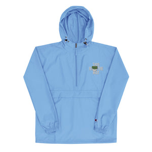 This Is The Way (White Lettering) - Embroidered Champion Packable Jacket