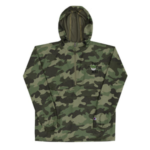 This Is The Way (Black Lettering) - Embroidered Champion Packable Jacket
