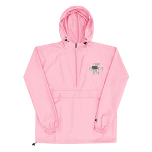 This Is The Way (White Lettering) - Embroidered Champion Packable Jacket