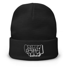 Simon Dee x Graffitipins (White Lettering) - Embroidered Beanie