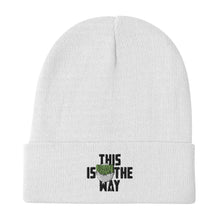 This Is The Way (Black Lettering) - Embroidered Beanie