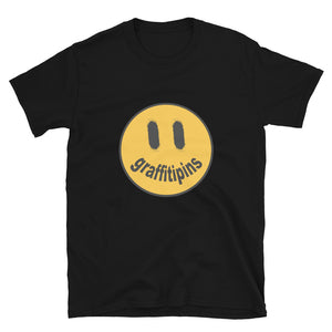 Graffitipins Smiley Face v2.0 - Short-Sleeve Unisex T-Shirt