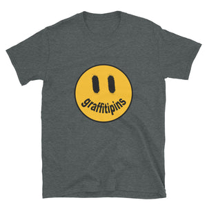 Graffitipins Smiley Face v2.0 - Short-Sleeve Unisex T-Shirt