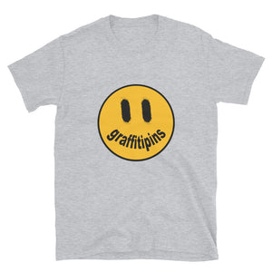 Graffitipins Smiley Face v2.0 - Short-Sleeve Unisex T-Shirt
