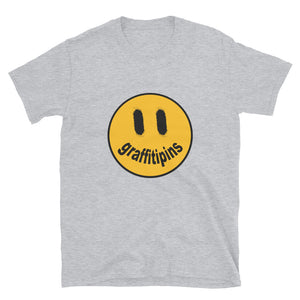 Graffitipins Smiley Face v2.0 - Short-Sleeve Unisex T-Shirt