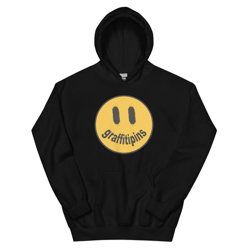 Graffitipins Smiley Face v2.0 - Unisex Hoodie