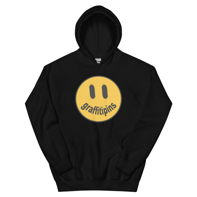 Graffitipins Smiley Face v2.0 - Unisex Hoodie