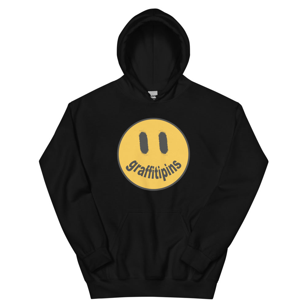 Graffitipins Smiley Face v2.0 - Unisex Hoodie