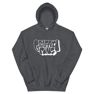 Simon Dee x Graffitipins (White Lettering) - Unisex Hoodie