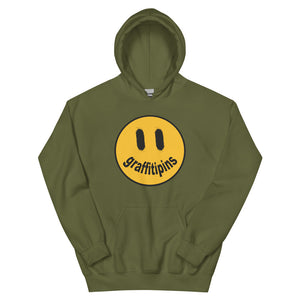 Graffitipins Smiley Face v2.0 - Unisex Hoodie