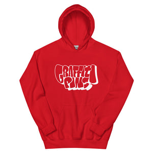 Simon Dee x Graffitipins (White Lettering) - Unisex Hoodie