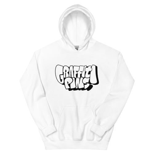Simon Dee x Graffitipins (Black Lettering) - Unisex Hoodie