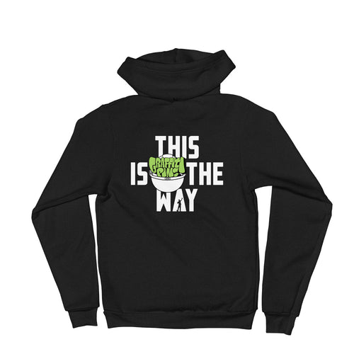 This Is The Way (White Lettering) - Full Zip Hoodie Sweater