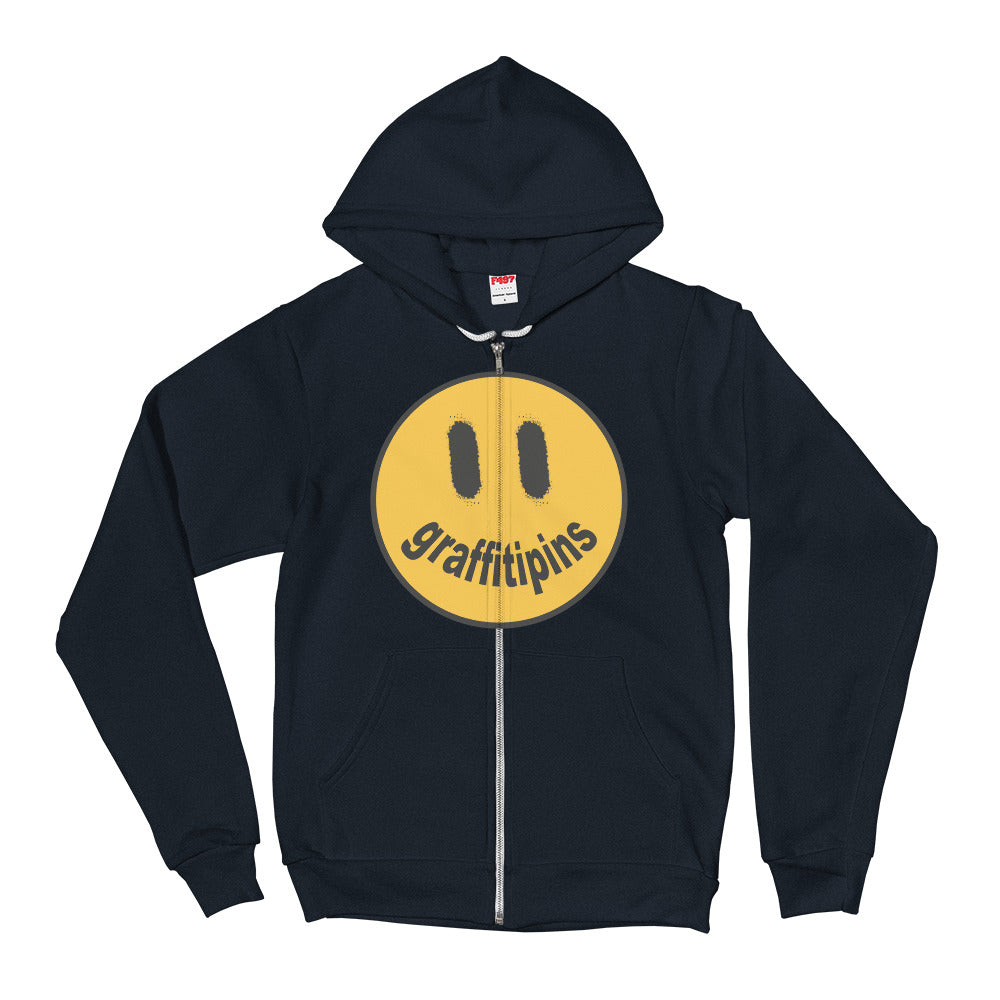 【Paragraph】25SS★ No.21 SMILE 2 TONE ZIP HOODIE SMILE 2 TONE ZIP HOODIE - PARAGRAPH | 60% - Asian Fashion