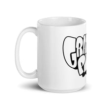 Simon Dee x Graffitipins (Black Lettering) - White Glossy Mug